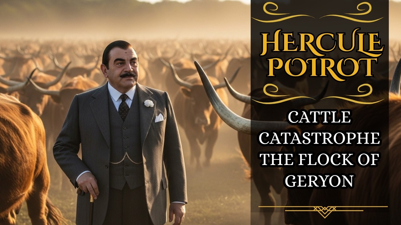 Poirot’s Cattle Killer Mystery! Thriller Audiobook | Geryon’s Herd Horror