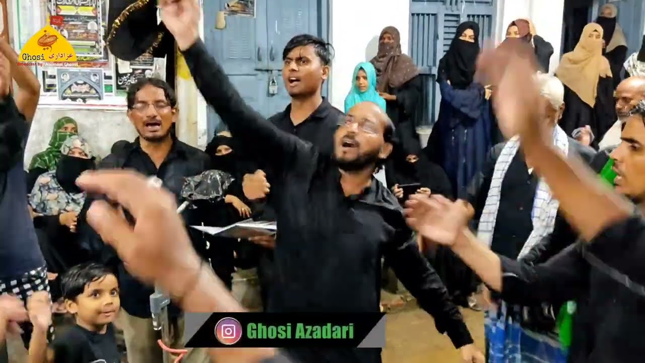 Utho Lahad Se Bali Sakina | New Noha | Anjuman Sajjadiya Ghosi | 7 Rabi Ul Awal Badagaon Ghosi Mau
