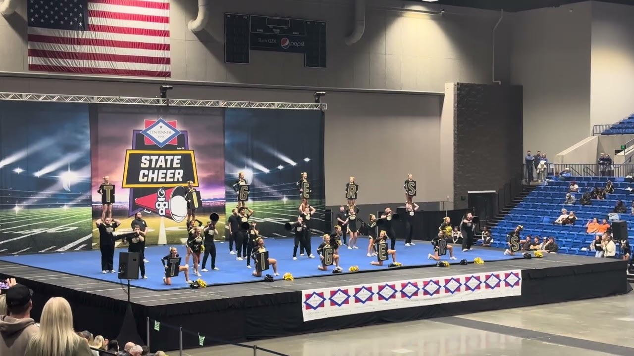 Bentonville High School - Arkansas State Cheer Competition 2025 (5-6A Coed *RUNNER UP*)
