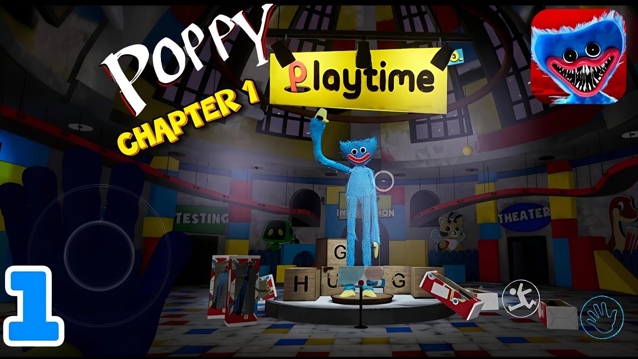 POPPY PLAYTIME MOBILE Chapter 1 – First Time Playing Gameplay Walkthrough Part -1