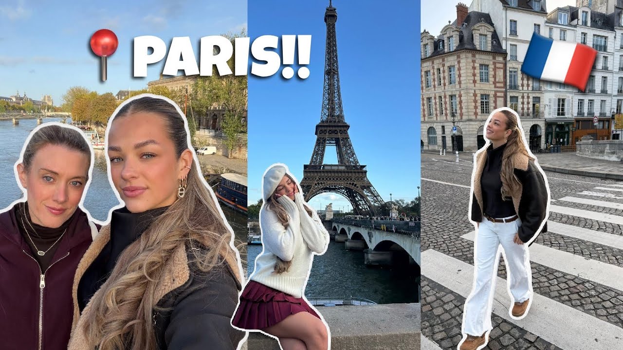 МЫ ПРОВЕЛИ 24 ЧАСА В ПАРИЖЕ!! 🇫🇷