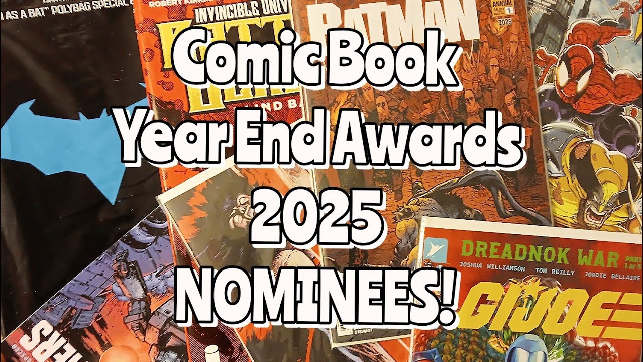 Номинанты на премию Comic Book Year End Awards 2025!