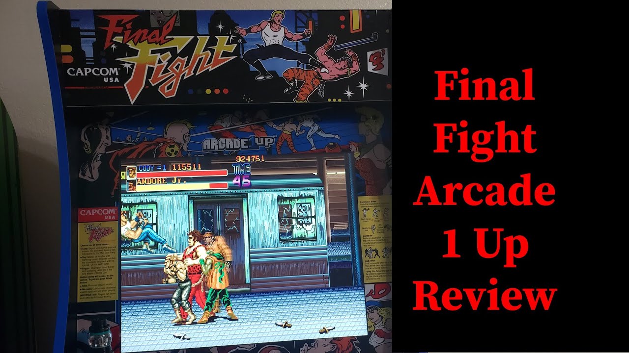 Final Fight Arcade 1 up review