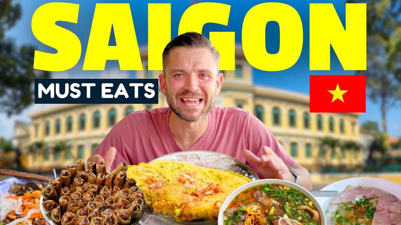 6 VIETNAMESE DISHES YOU MUST TRY in SAIGON 🇻🇳