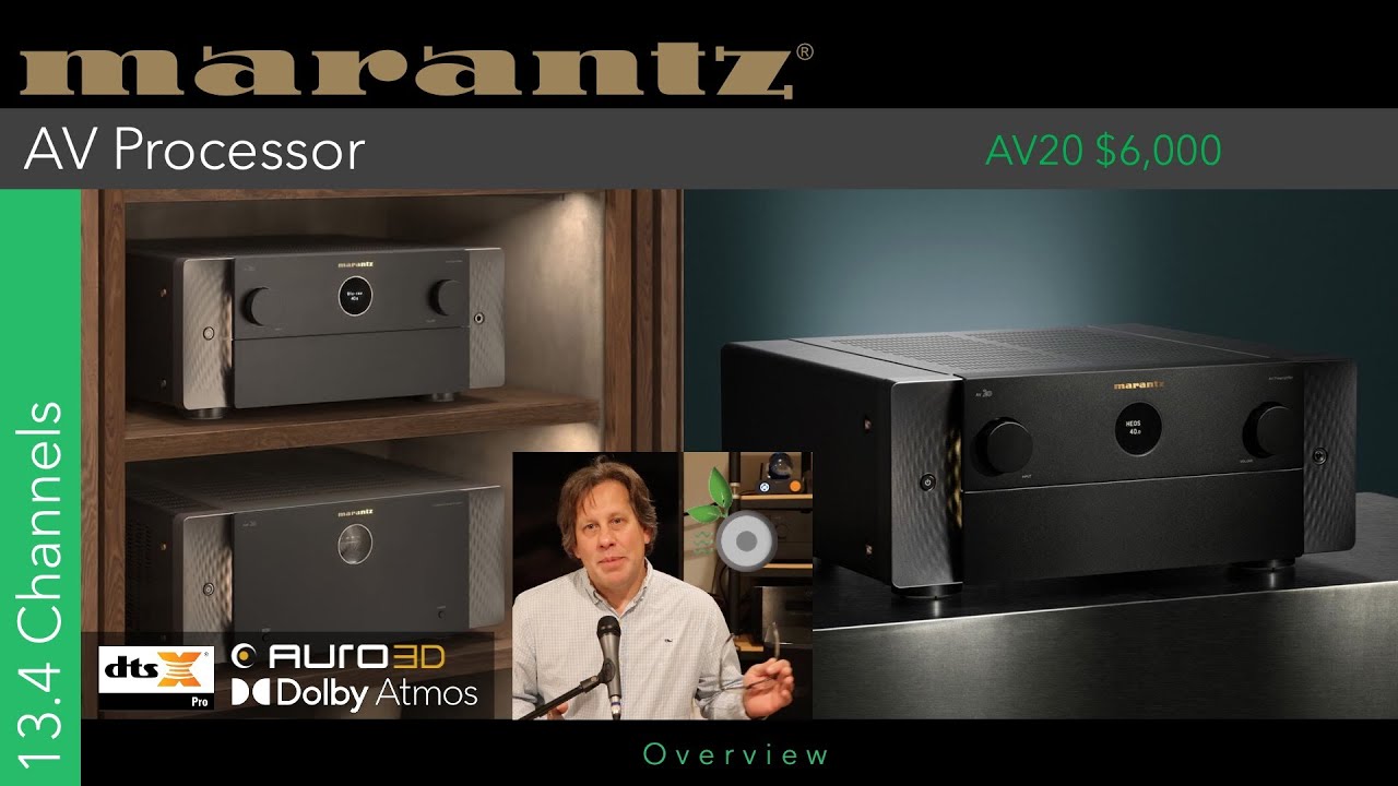 New Marantz AV 20 Part 1 - AV Processor Overview