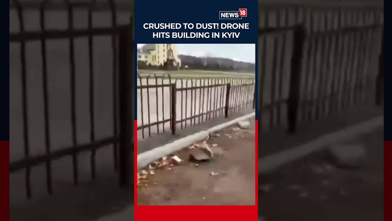 Drone Strike Hits Apartment Block Near Kyiv Amid Escalation in Russia-Ukraine War | N18S