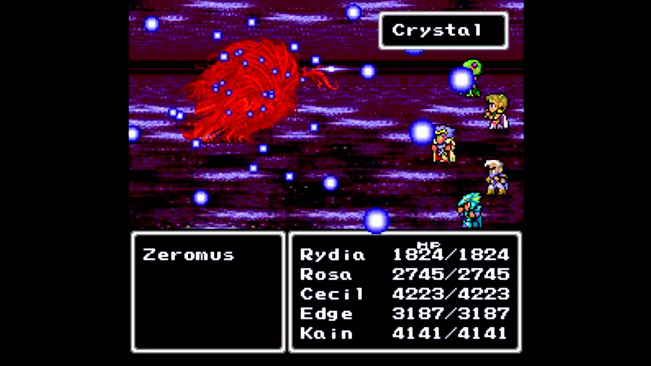 Final Fantasy II (SNES) - Boss # 30 Zeromus