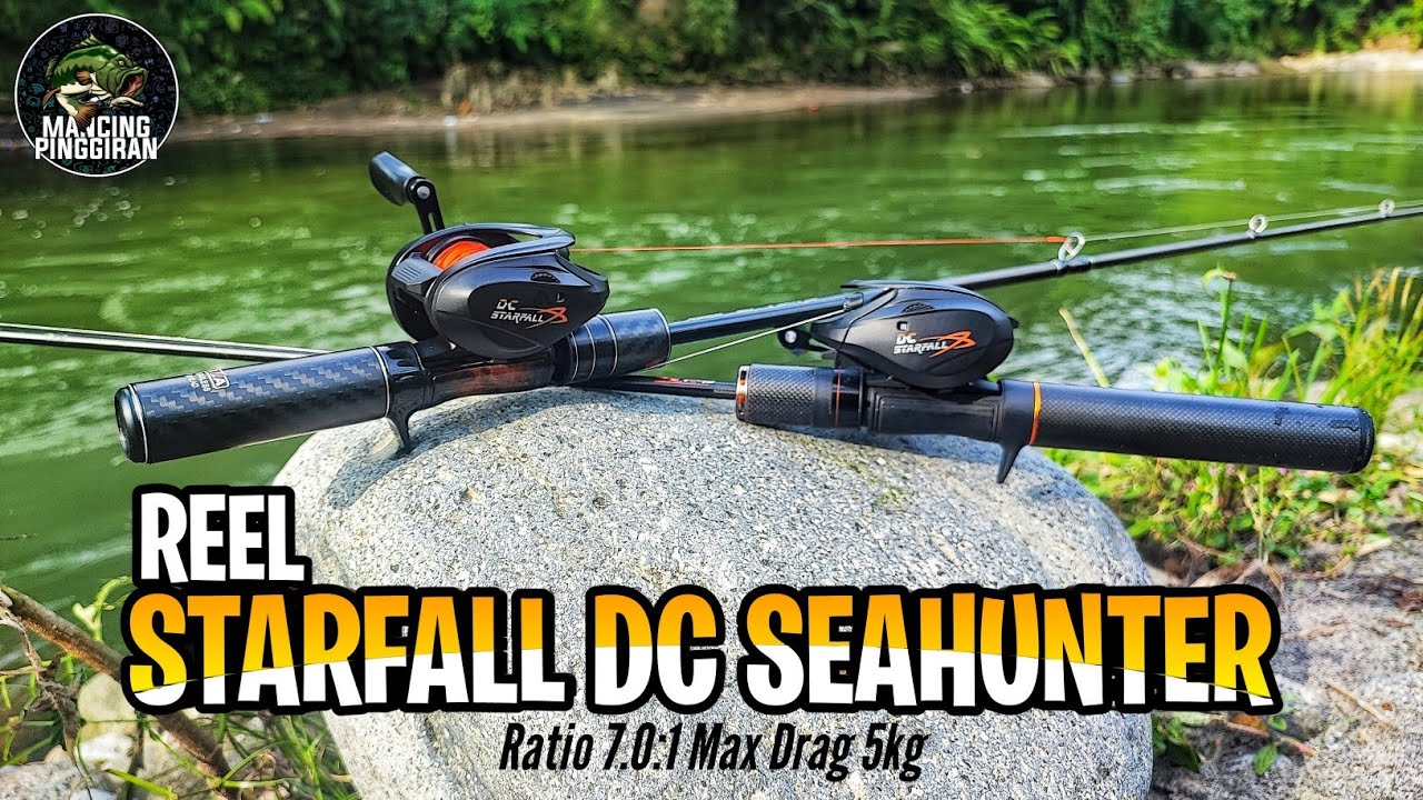 REEL SEAHUNTER STARFALL DC SANG RAJA ZINK TERMURAH !! TEST PERFORMA SECARA JUJUR TANPA REKAYASA