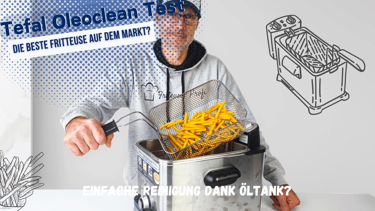 Tefal FR8040 Oleoclean Fritteuse im Test ✅|  Ölbehälter & Einfache Reinigung im Fokus!