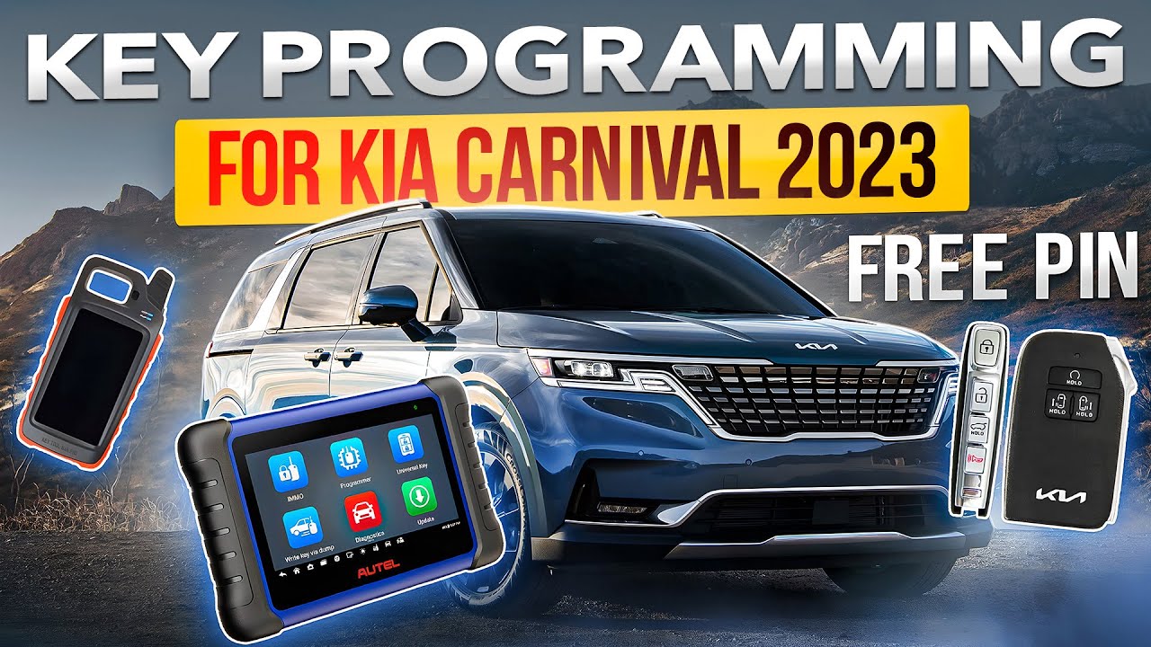 Key programming for Kia Carnival 2023