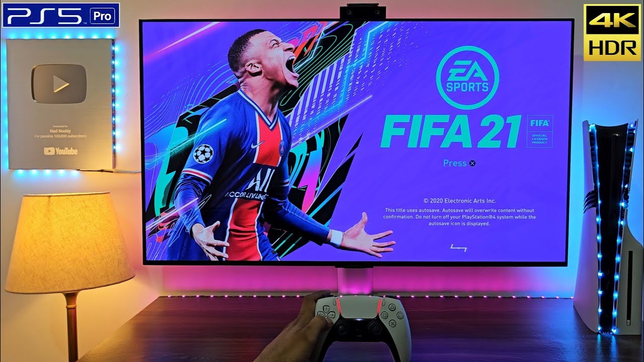 FIFA 21 on PS5 PRO