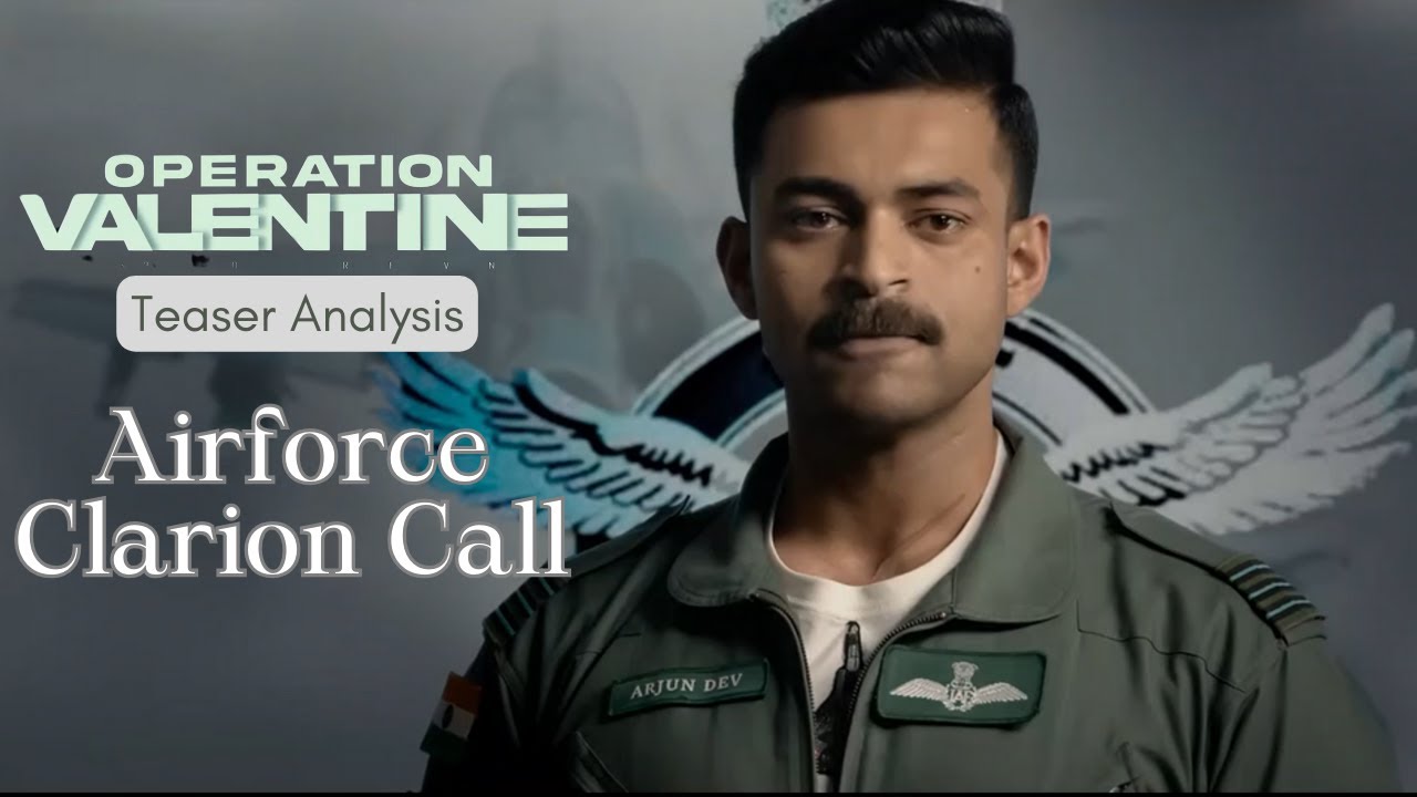 Operation Valentine Teaser Analysis English | Varun Tej, Manushi Chhillar, Shakti Pratap, Sony