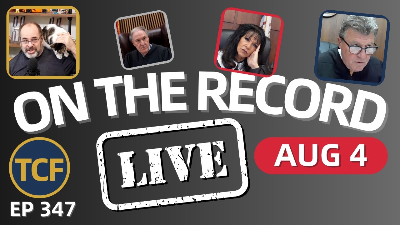 Live Court Hearings AUG 4 - Judge Simpson, Boyd, Stevens, Middleton, McNally, West | TCF LIVE #347