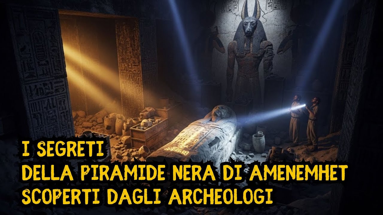 I segreti della Piramide Nera di Amenemhet &mdash; Una Storia per Dormire