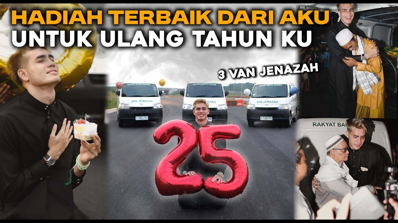 Habisin 300 Juta buat saham akhirat , rayain ulang tahun Ke-25 