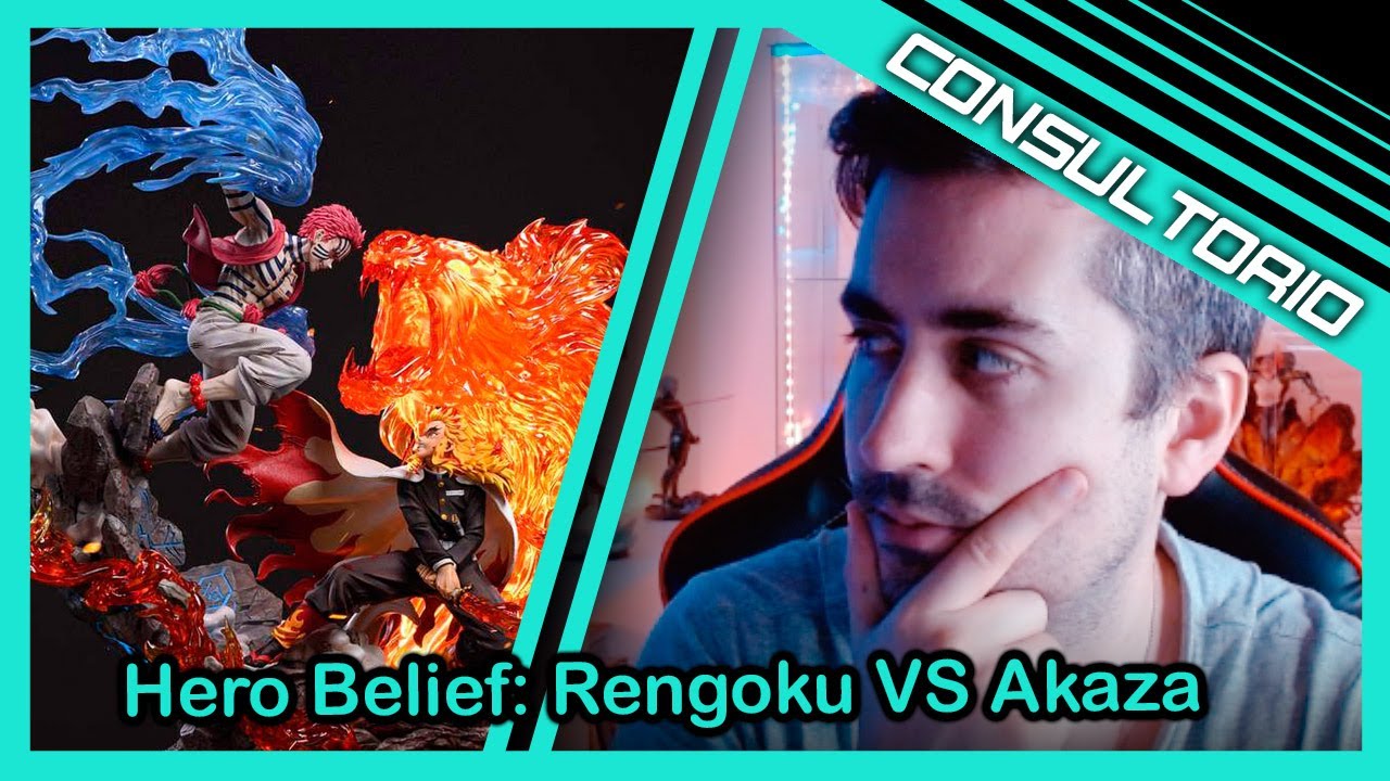 Hero Belief Studios Rengoku VS Akaza!!! Consultorio: Analizamos resinas que os interesan!!!!