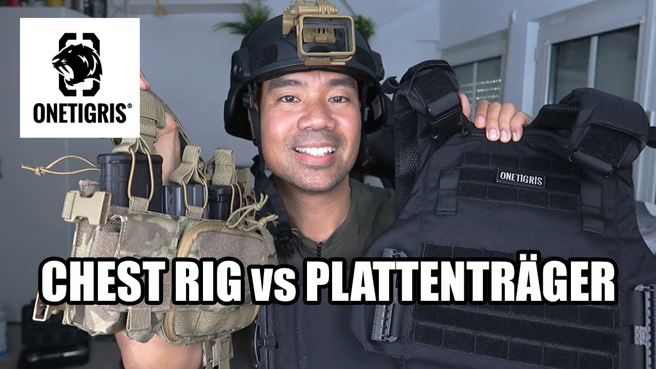 Plattenträger vs Chest Rig | One Tigris