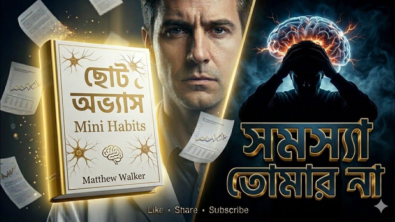 তুমি বদলাতে পারো না কেন? Brain এর আসল কারণ | Mini Habits