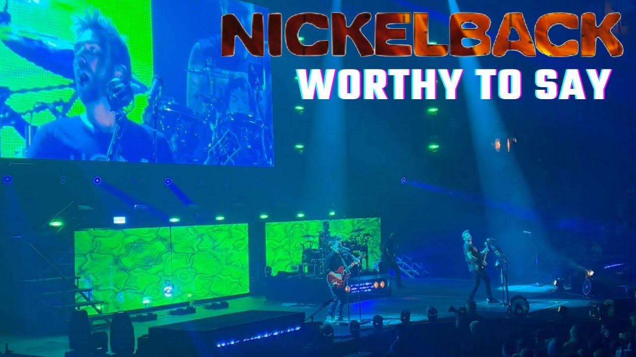 Nickelback - Worthy To Say (Ryan Peake singing) - Vancouver - 06/28/23