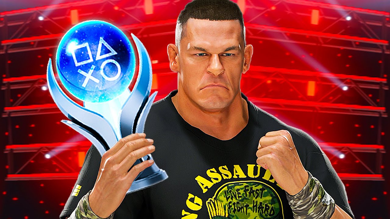 WWE 2K25 PLATINUM Trophy Hunt Is Fun...
