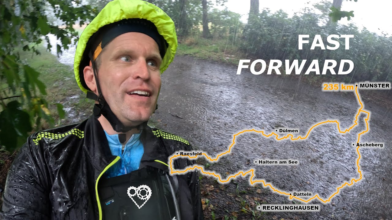 Fast Forward: 235 km Graveln auf dem Münsterland #Orbit360