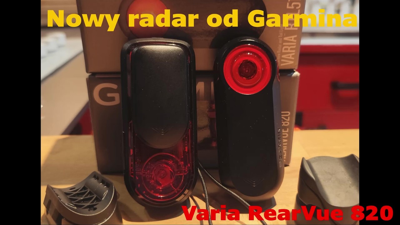 Garmin Varia RearVue 820 - nowy radar Garmina