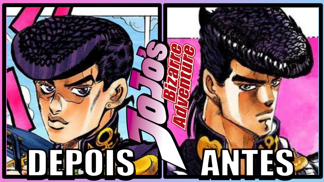 A Evolução da Arte de Jojo's Bizarre Adventure