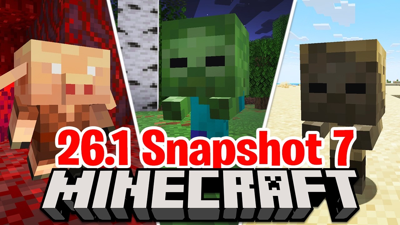 NUOVI BABY MOB OSTILI - Minecraft ITA 26.1 Snapshot 7