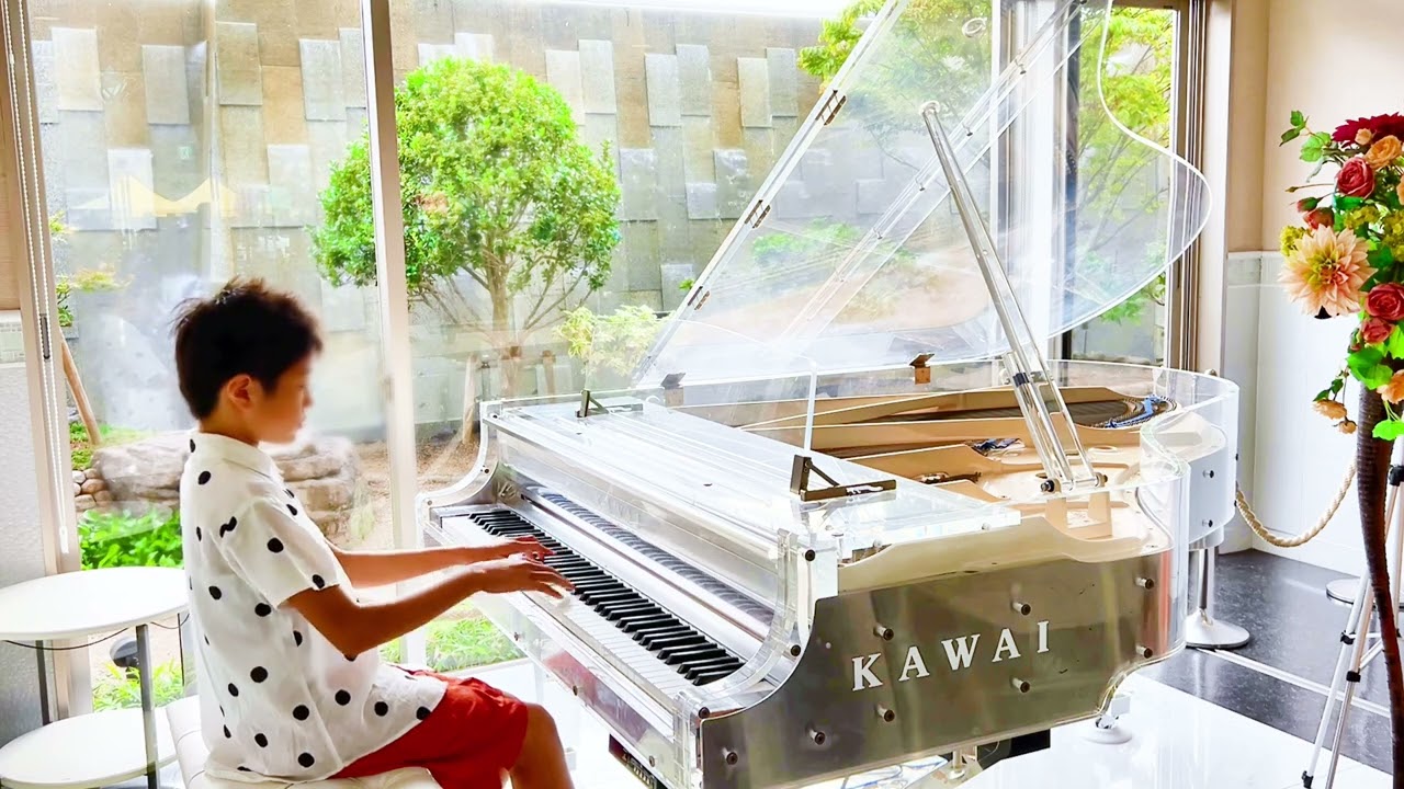 Forever Love (X JAPAN) on a Beautiful Crystal Piano