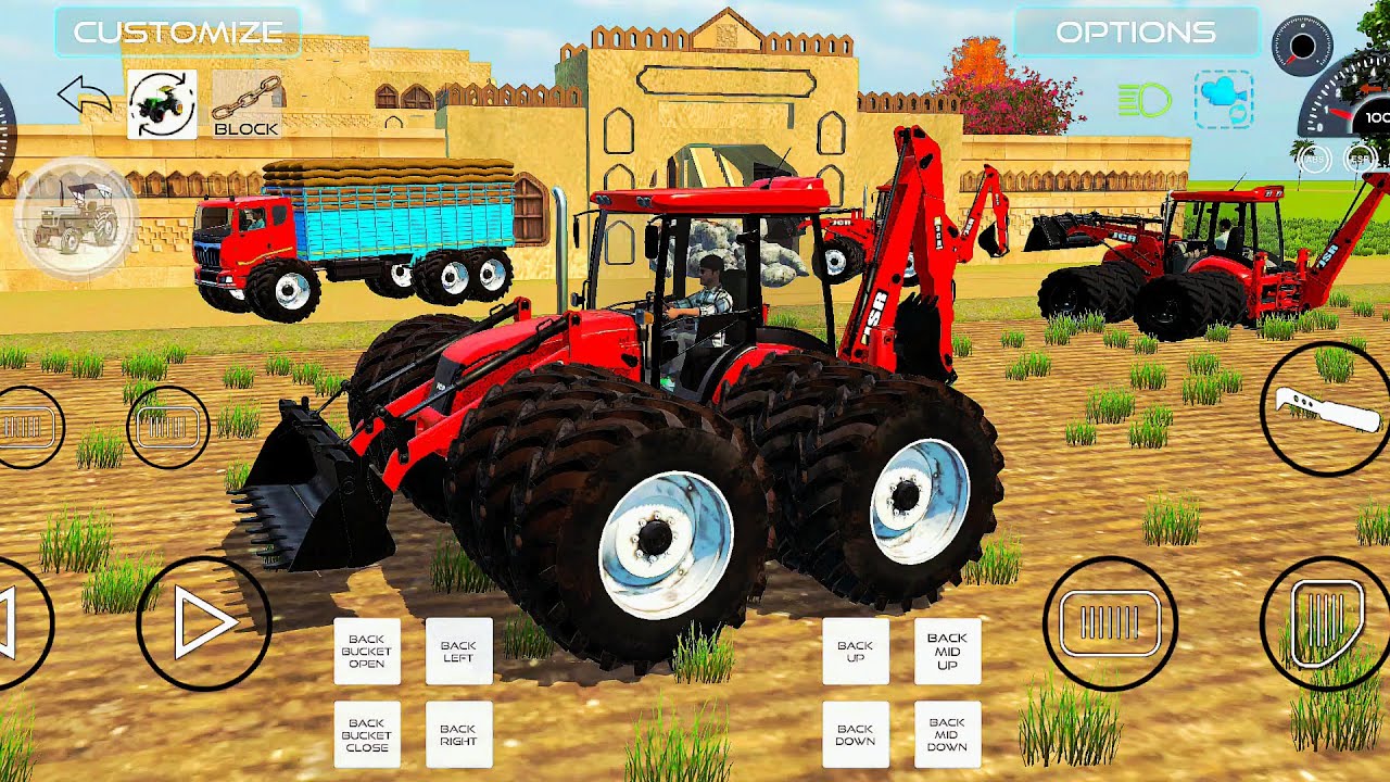 JCB 3DX 😱 Desi Construction Machine | Indian Vehicles Simulator 3D