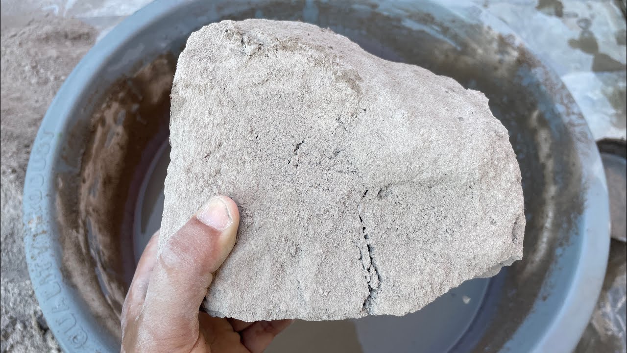 Butter Sand Water Crumbling