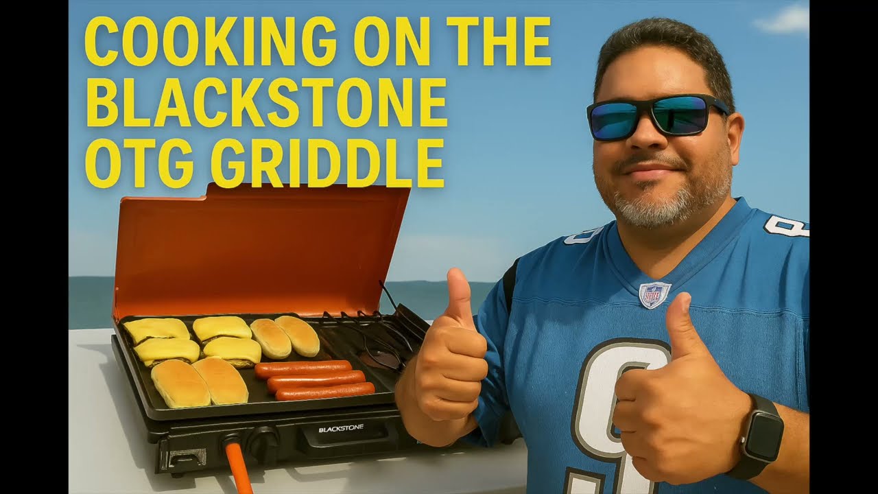 First Cook on the Blackstone OTG Griddle with Side Burner