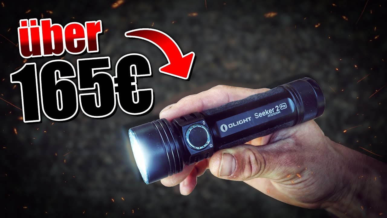 Seeker 2 Pro von Olight - Taschenlampe Outdoor Bushcraft Ausrüstung Review | Fritz Meinecke - Gear