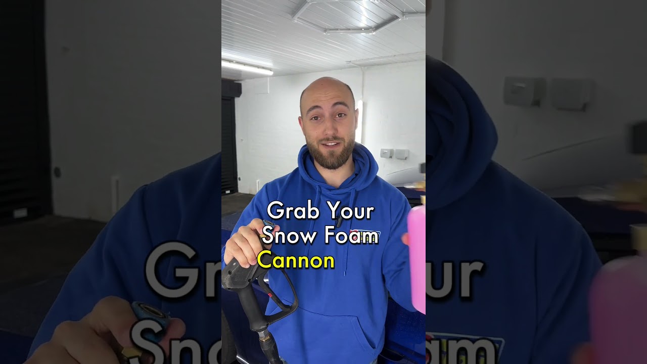 How to Connect a Snow Foam Cannon