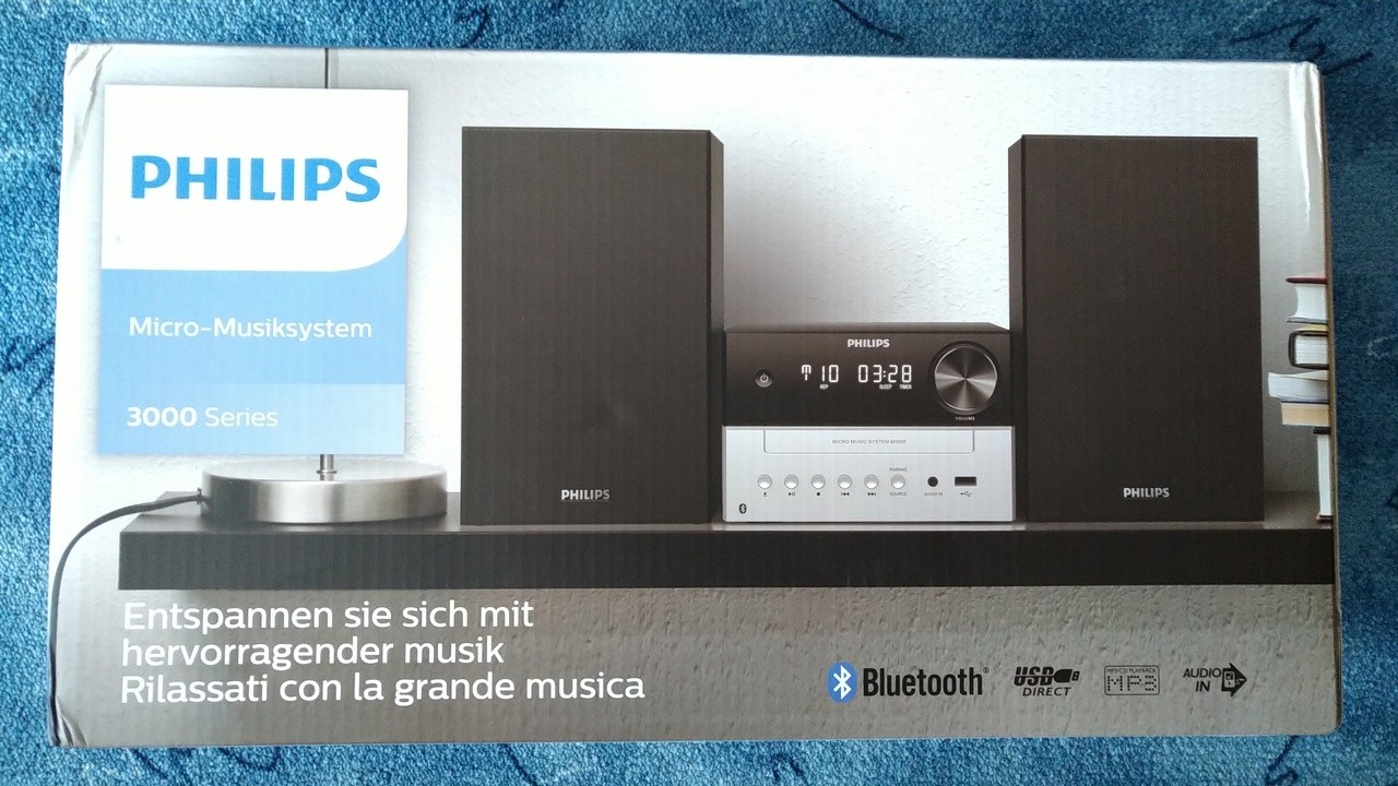 Philips Micro Music System TAM3205/12. Unboxing & Setup. (2026. 07. 10)