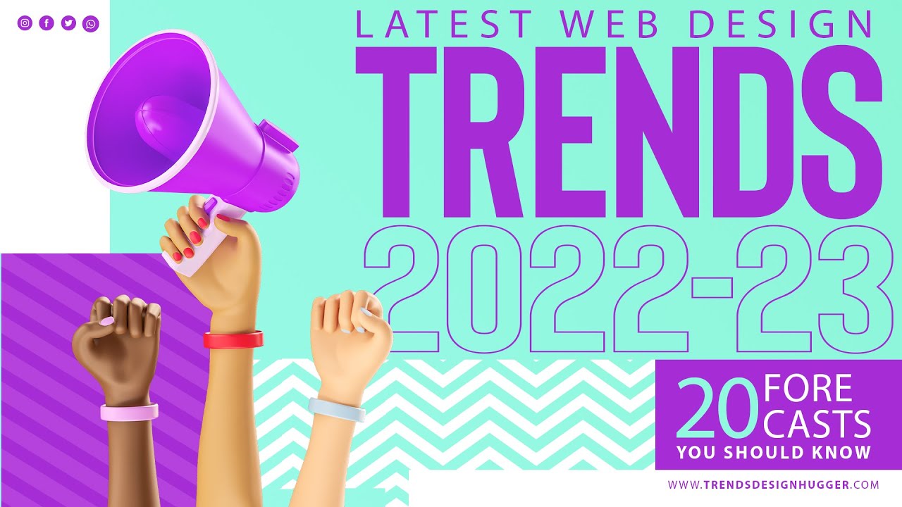 20 Latest Web Design Trends & Forecasts for 2022-2023  | Web Design Trends 2022 | design trends2022