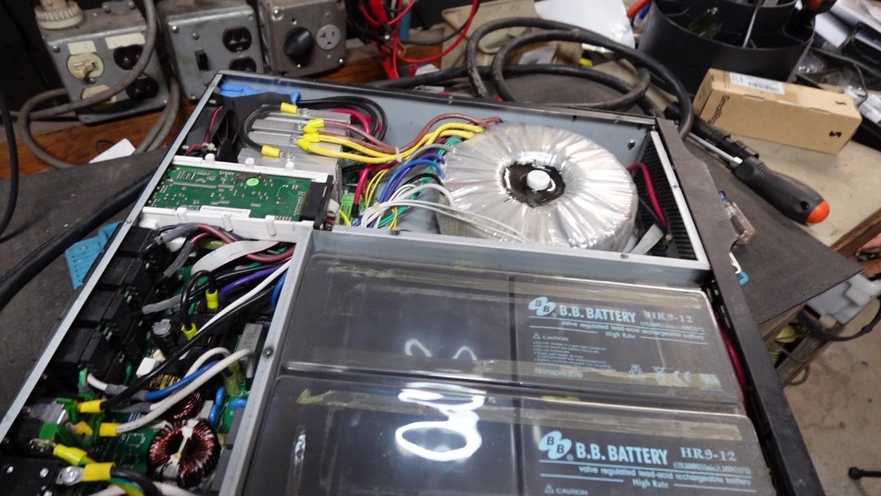 Rack Mount 48 Volt UPS From The Scrap Yard