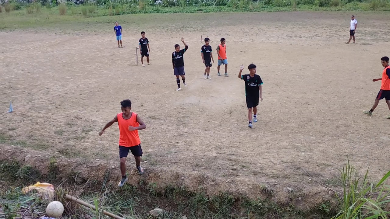 Konphung VS Rianglong 2-1 Semi Final 5 men Soccer Tournament at Rianglong