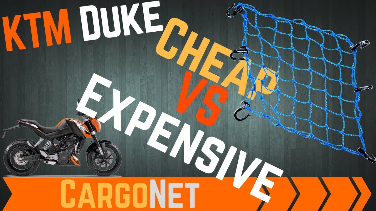 #118 🚲 Motorcycle Cargo Net 2.0 - Unbox and compare vs cheap cargo net