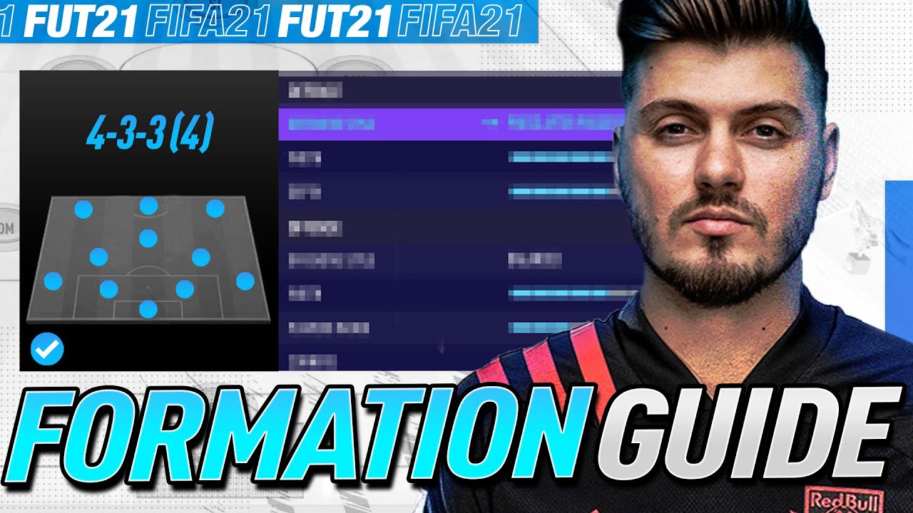 BEST FORMATIONS IN FIFA 21 ULTIMATE TEAM SERIES ** 433 (4) GUIDE