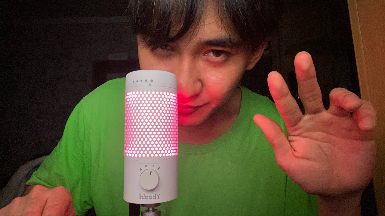 asmr keyboard and mouth sounds