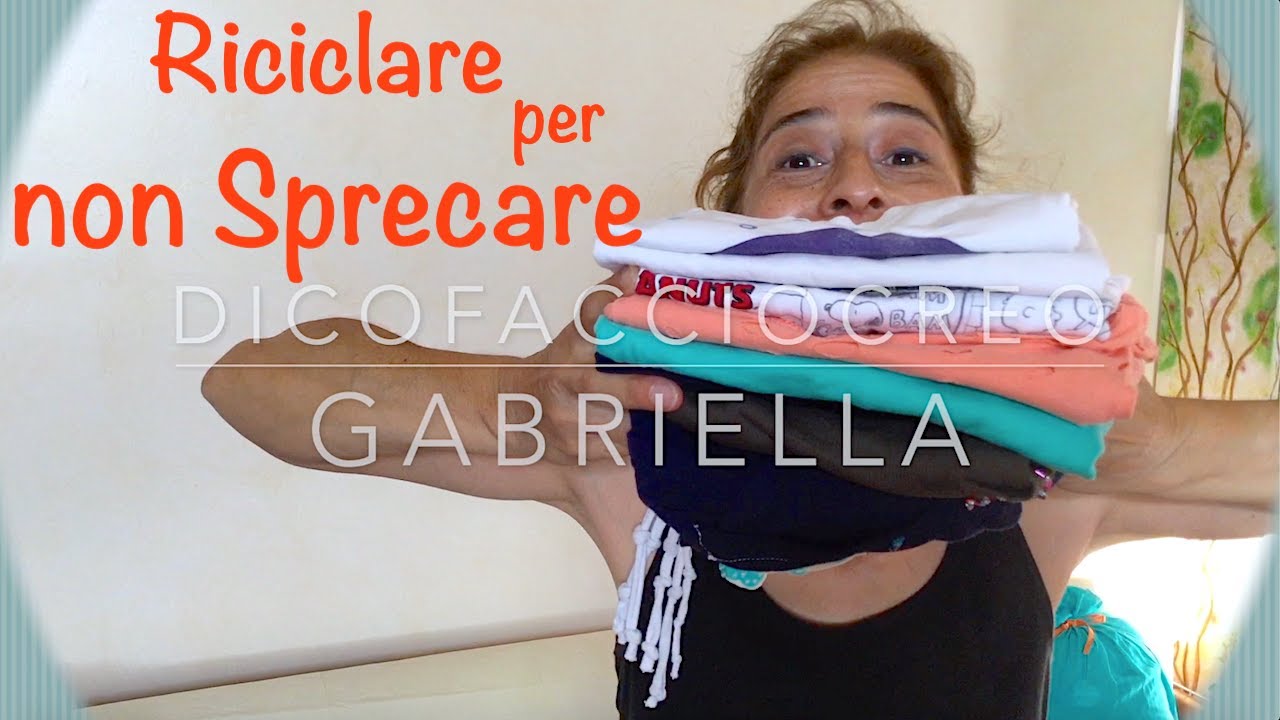 DUE BUONI MOTIVI per NON BUTTARE LE VECCHIE MAGLIETTE | Riciclo Creativo & Restyling | Diy