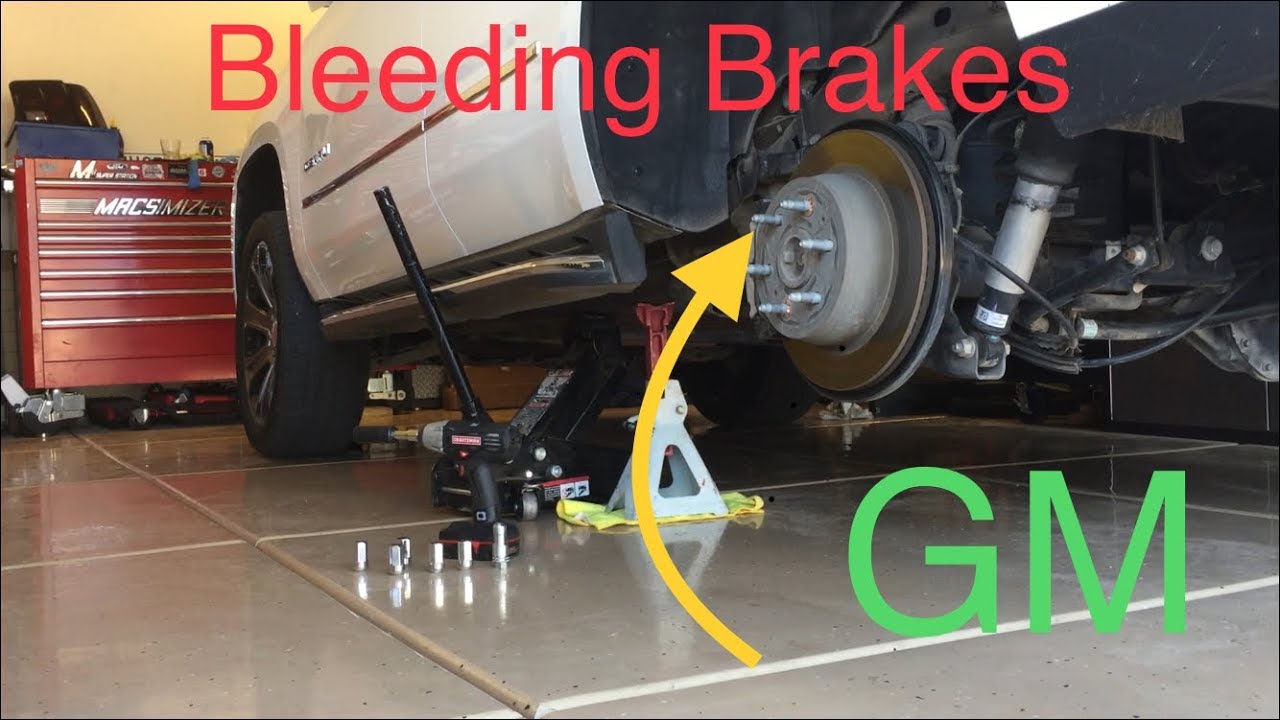 Bleed Brakes GM Yukon, Tahoe, Suburban, Sierra, Silverado, Escalade GMC, Chevy, Cadillac