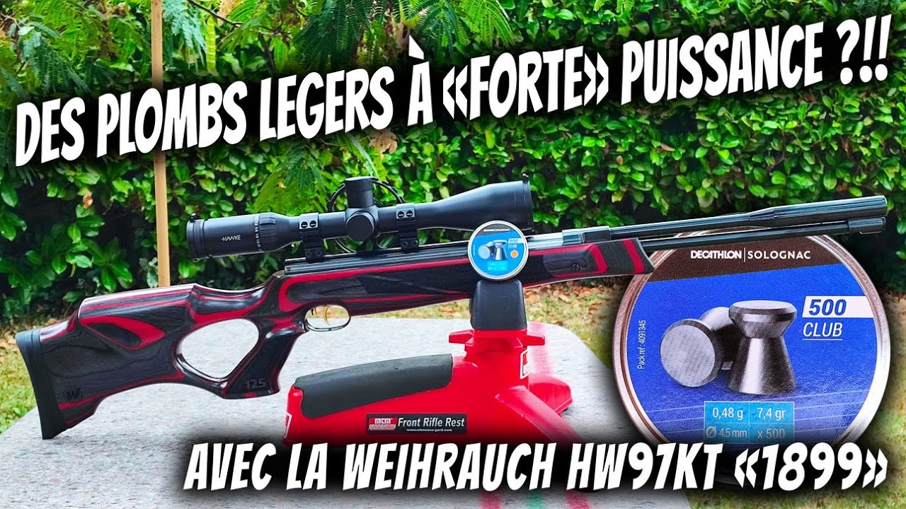 Test plombs - Solognac 500 Club 4.5mm/0.48g. à 25m.