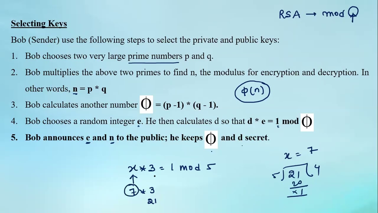 Computer Networks Class 48  Asymmetric Cryptography