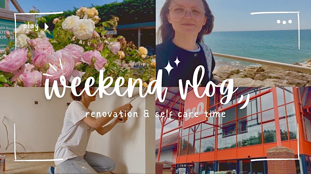 reno update, beach & garden centre mooching 🏖🪴🏡