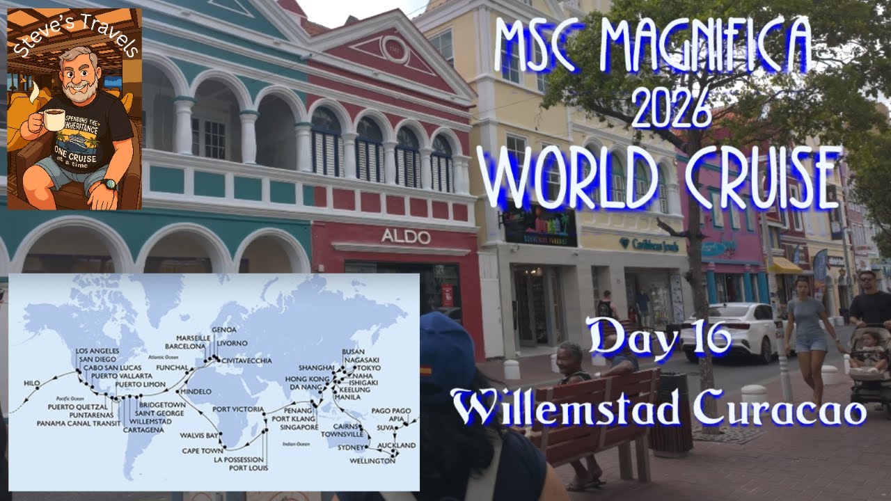MSC World Cruise 2026 Day 16 - Curacao