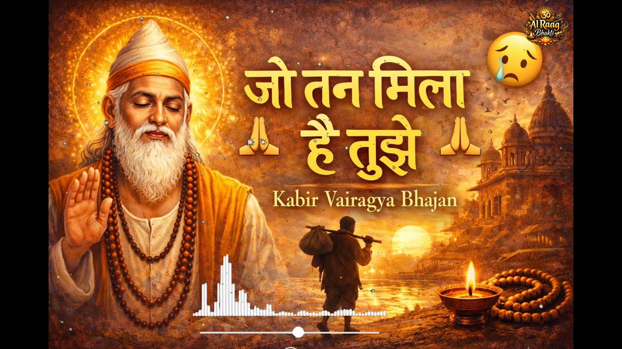 जो तन मिला है तुझे… कब तक देगा तेरा साथ 😢🙏 | कबीर वैराग्य भजन | #RamNaam #KabirBhajan | 