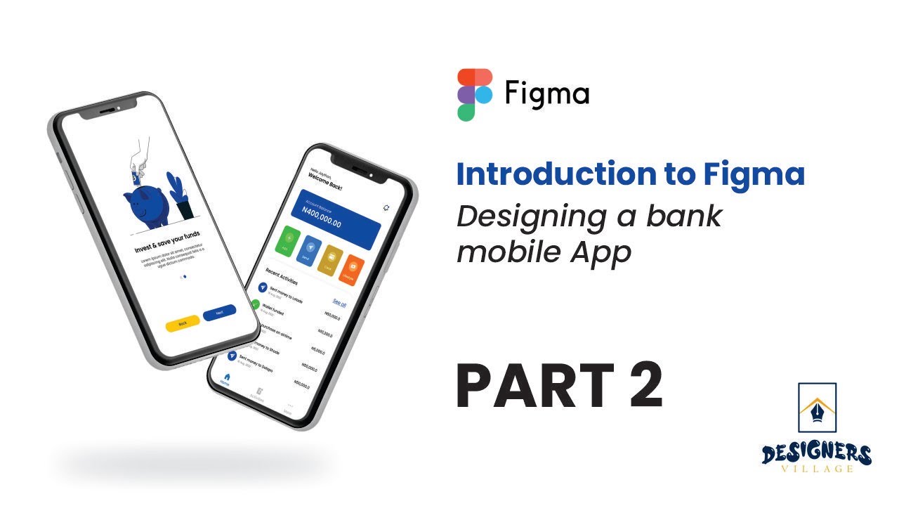 Introduction to Figma Part : Designing dashboard User Interface.