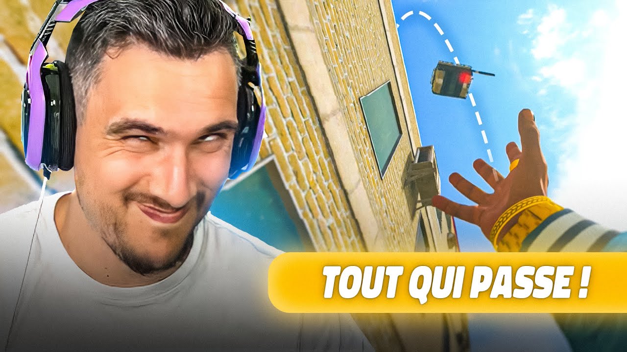 Il y a vraiment TOUT QUI PASSE (c'est incroyable)